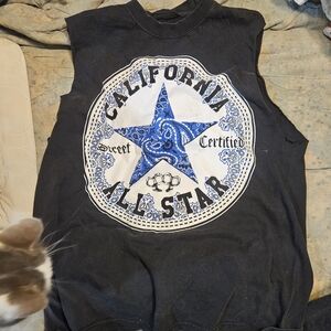 Mens Customized California All Star Muscle Tee